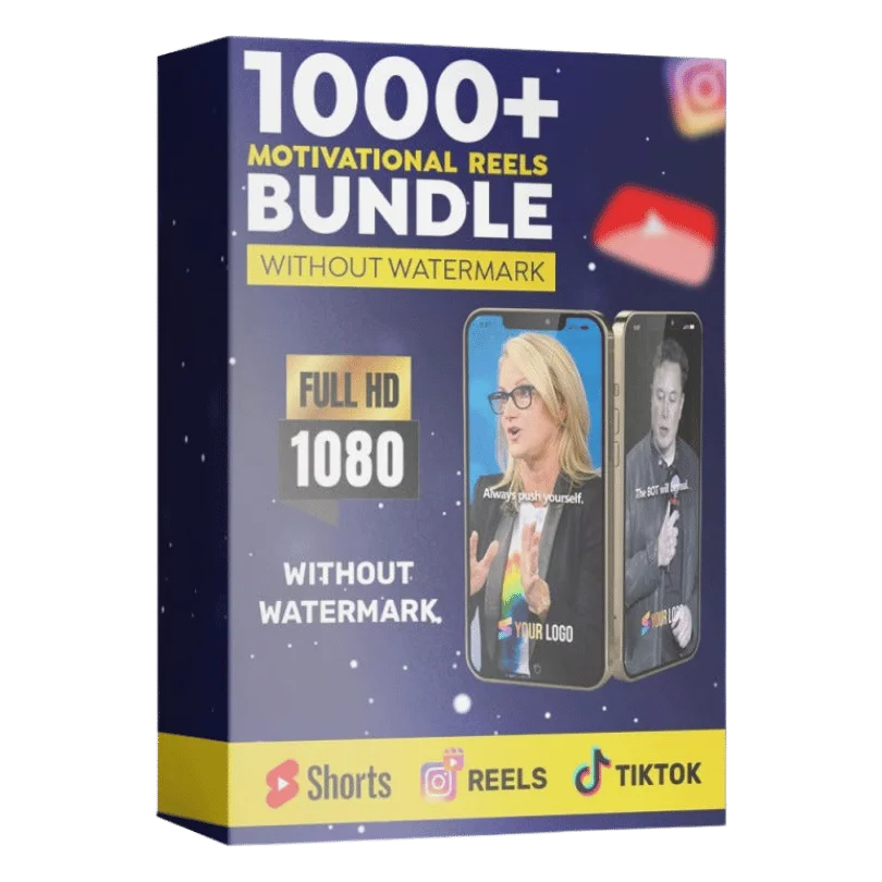1000+ Motivation Reels Bundle